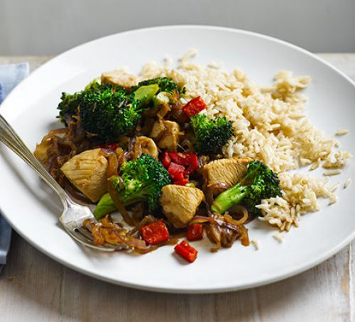 Brown Rice With Chicken