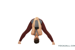 Wide Leg Forward Bend Yoga